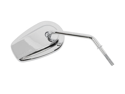 Billet Mini Mirrors Smooth - Chrome