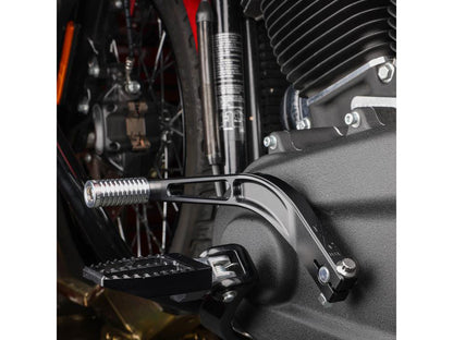Billet Shift Lever - Black. Fits Softail 2018up with Mid Controls