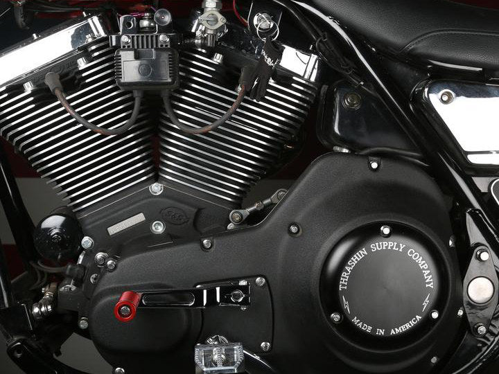 Billet Shift Lever - Black. Stock Length. Fits Touring 1983up, Trike 2008up, FXR 1982-1994 & FL Softail 1986-2017.