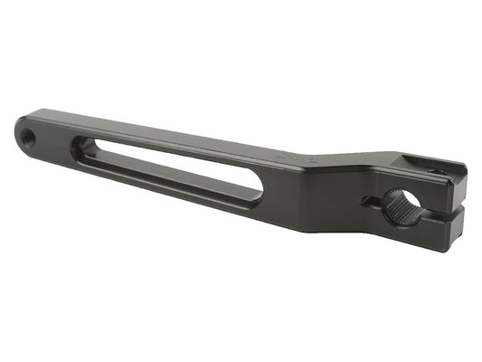 Billet Shift Lever - Black. Stock Length. Fits Touring 1983up, Trike 2008up, FXR 1982-1994 & FL Softail 1986-2017.