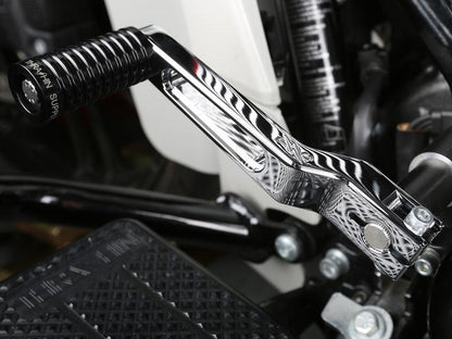 Billet Shift Lever - Chrome. Stock Length. Fits Touring 1983up, Trike 2008up, FXR 1982-1994 & FL Softail 1986-2017.
