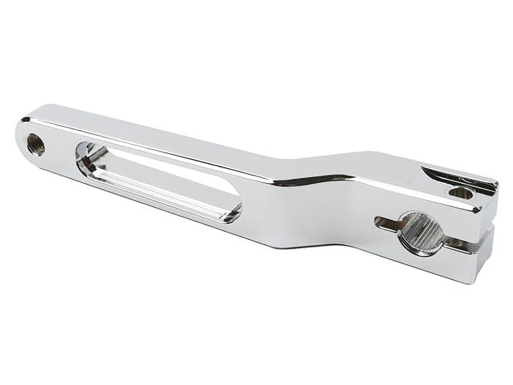 Billet Shift Lever - Chrome. 1in. Shorter Length. Fits Touring 1983up, Trike 2008up, FXR 1982-1994 & FL Softail 1986-2017.