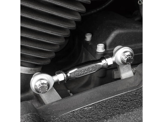 Mid Control Shift Linkage Rod - Chrome. Fits Dyna 1991-2017, FXR 1982-1994 & Softail 2018up with Mid Controls