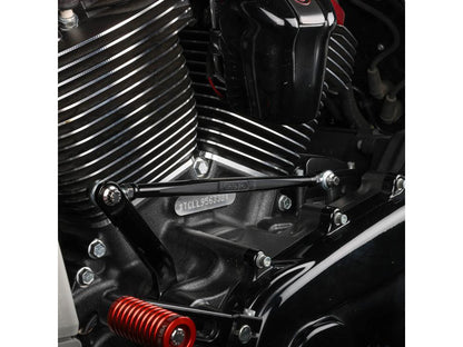 Shift Linkage Rod - Black Anodized. Fits Softail 1986up, Touring 1980up & Dyna Wide Glide 1993-2003