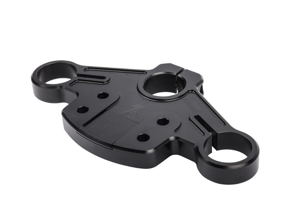 Billet Top Triple Tree - Black. Fits Road Glide 2015-2023