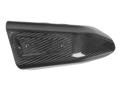 Air Scoop Coil Cover - Gloss Carbon. Fits Softails 2018up & Touring 2024up.
