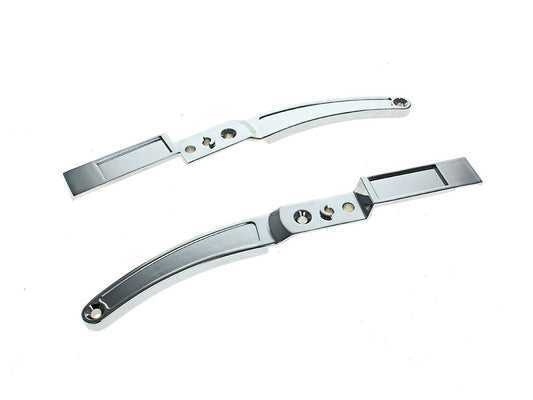 Rear Fender Struts - Chrome. Fits Sportster 1982-1989