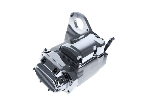 6 Speed Overdrive Transmission - Raw Aluminium Finish. Fits Softail 1990-1999