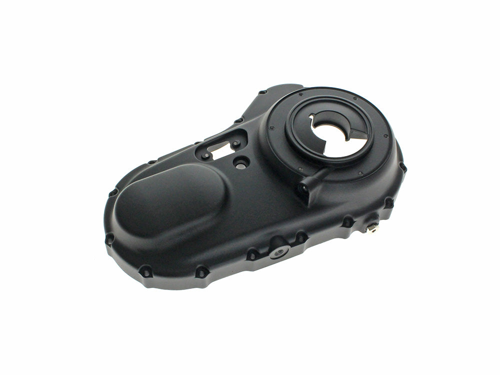 Outer Primary Cover - Satin Black. Fits Sportster 2006-2021