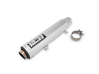 4in. Supersport Slip-On Muffler - Chrome. Fits Softail Street Bob, Low Rider S, Low Rider ST & Heritage 2025up