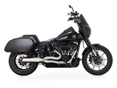 Gaslighter 2-into-1 Exhaust - Stainless Steel. Fits Softail 2018up Non-240 Tyre Models