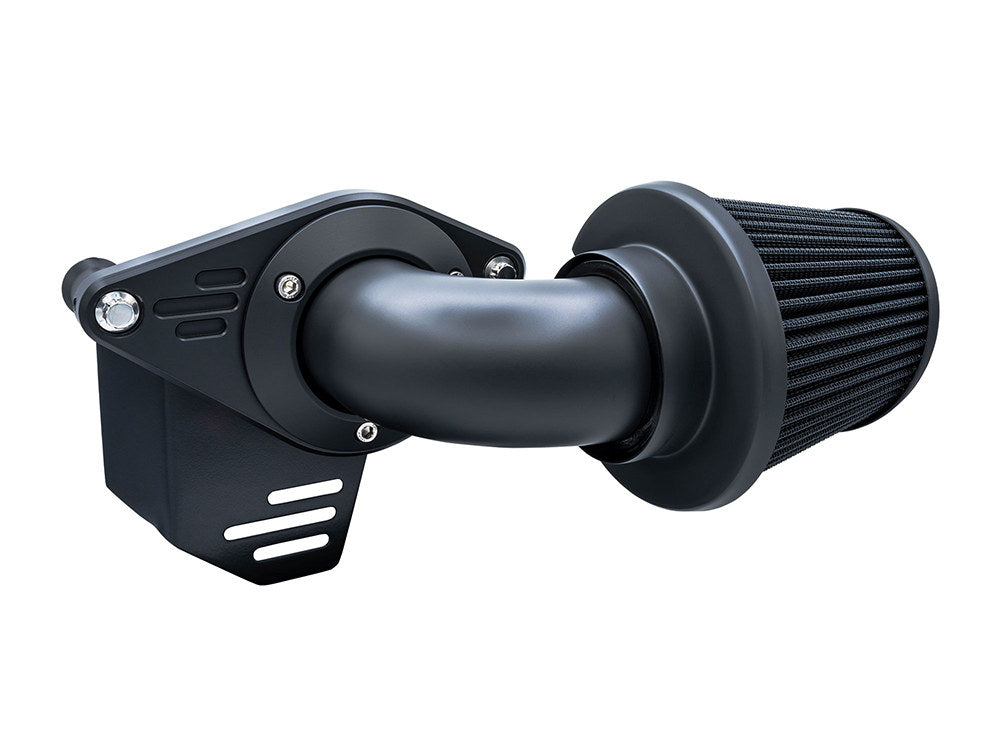 90deg VO2 Falcon Air Cleaner Kit - Matte Black. Fits Touring 2017-2024 & Softail 2018-2024