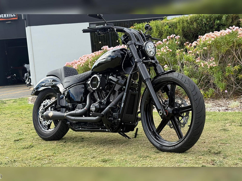 VO2 Insight Air Cleaner Kit - Black Contrast. Fits CVO Touring 2023up, Street Glide & Road Glide 2024up, Touring 2025up & Softail 2025up