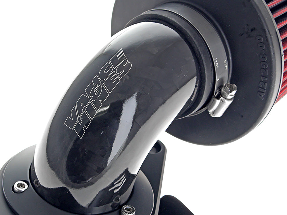 90deg VO2 Falcon XL Air Cleaner Kit - Gloss Forged Carbon Fiber. Fits CVO Touring 2023up, Street Glide & Road Glide 2024up, Touring 2025up & Softail 2025up