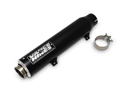 4in. Supersport Slip-On Muffler - Black. Fits Softail Street Bob, Low Rider S, Low Rider ST & Heritage 2025up