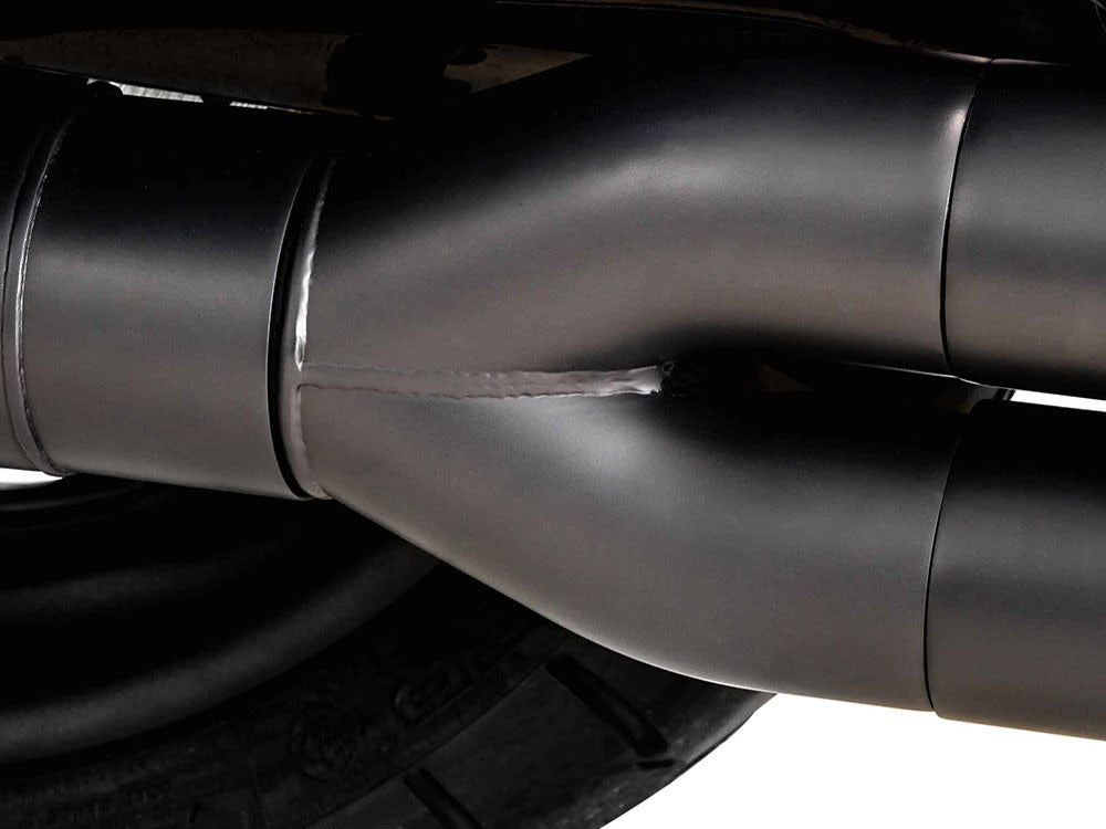 Pro Pipe 2-into-1 Exhaust - Black. Fits Touring 2010-2016