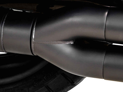 Pro Pipe 2-into-1 Exhaust - Black. Fits Touring 2010-2016