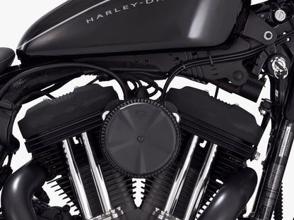 VO2 Skullcap - Matte Black. Fits Vance & Hines VO2 Naked Air Intake