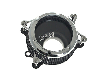 VO2 Insight Air Cleaner Kit - Chrome. Fits CVO Touring 2023up, Street Glide & Road Glide 2024up, Touring 2025up & Softail 2025up