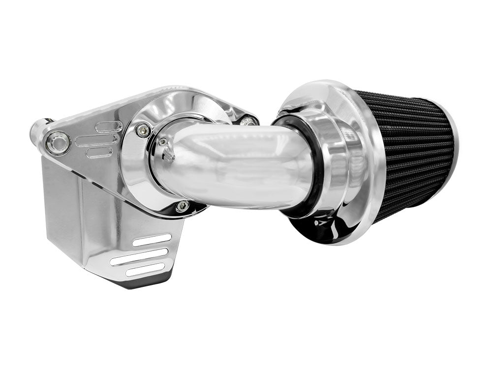 90deg VO2 Falcon Air Cleaner Kit - Chrome. Fits CVO Touring 2023up, Street Glide & Road Glide 2024up, Touring 2025up & Softail 2025up