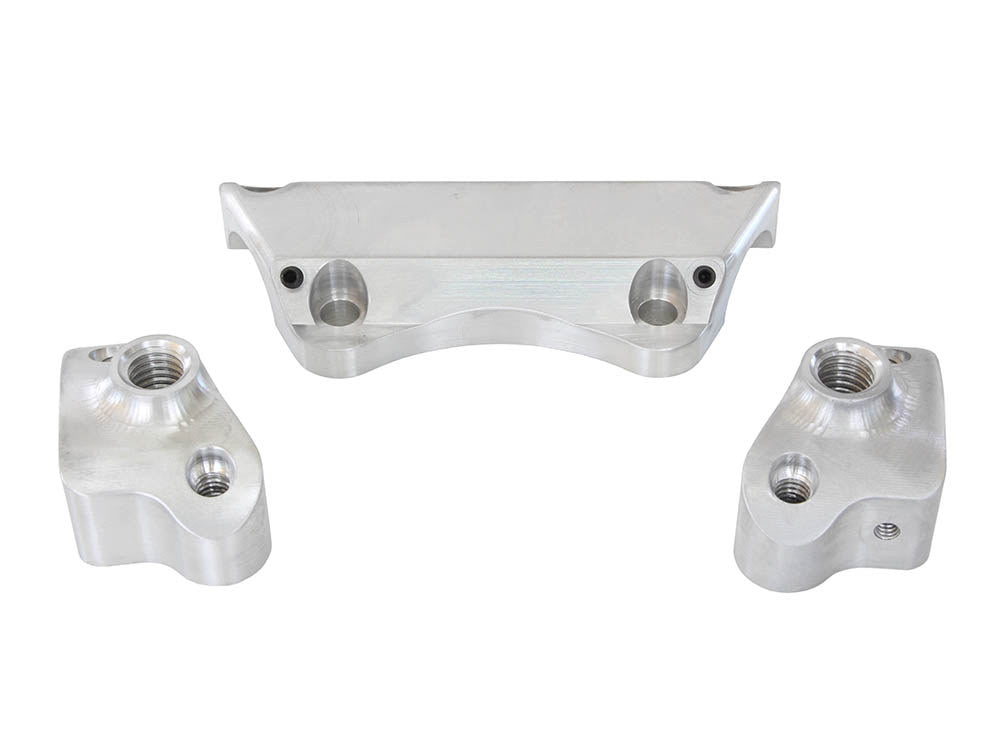 Riser with Top Clamp - Chrome. Fits Road Glide 2015-2023 and Road King Special 2017-2025 with 1in. Handlebar.