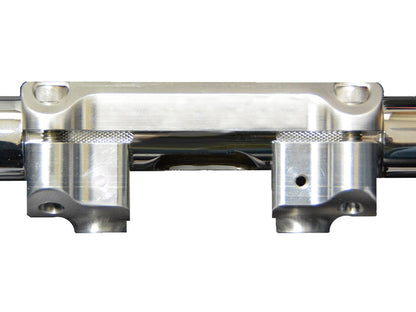 Riser with Top Clamp - Chrome. Fits Road Glide 2015-2023 and Road King Special 2017-2025 with 1in. Handlebar.
