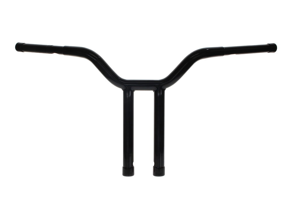 14in. x 1-1/4in. Chubby Psycho Street Fighter Handlebar - Gloss Black.