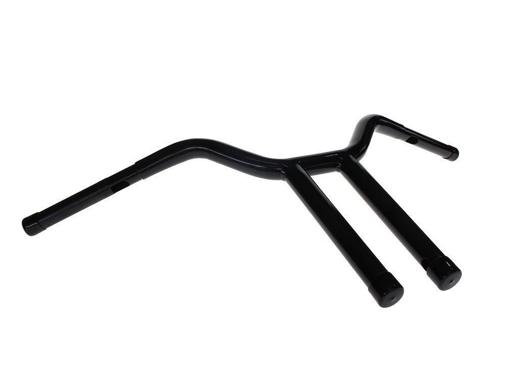 14in. x 1-1/4in. Chubby Psycho Street Fighter Handlebar - Gloss Black.
