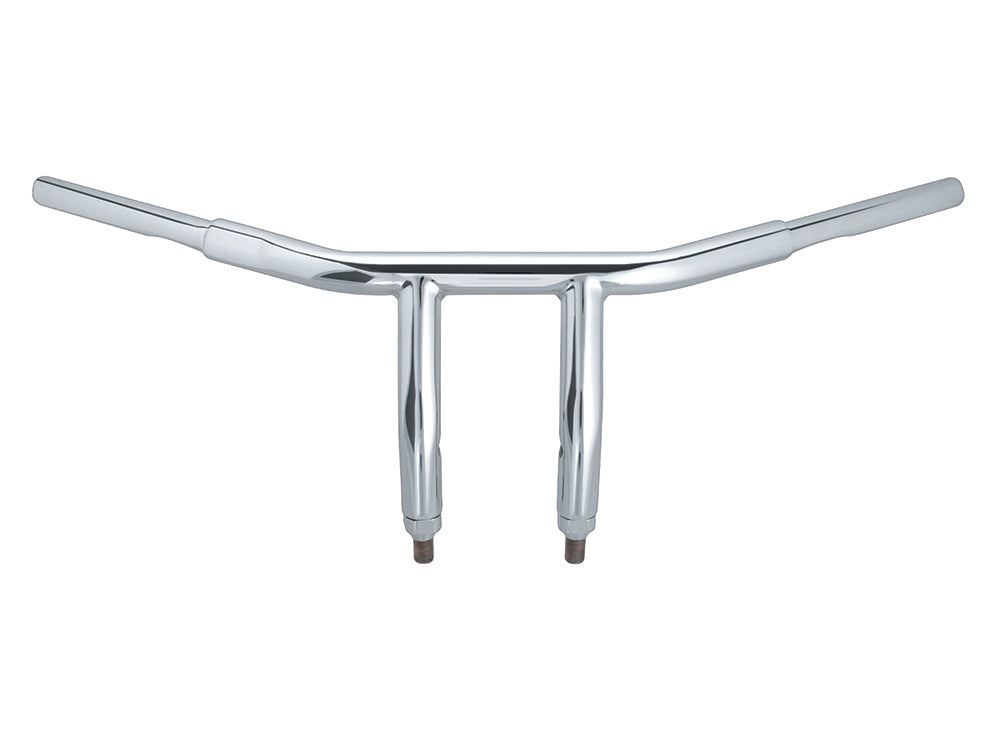 6in. x 1-1/4in. Chubby Drag T-Bar Handlebar - Chrome. Fits OEM Softail Springer 1988-2009