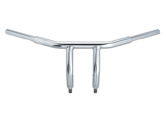 6in. x 1-1/4in. Chubby Drag T-Bar Handlebar - Chrome. Fits OEM Softail Springer 1988-2009
