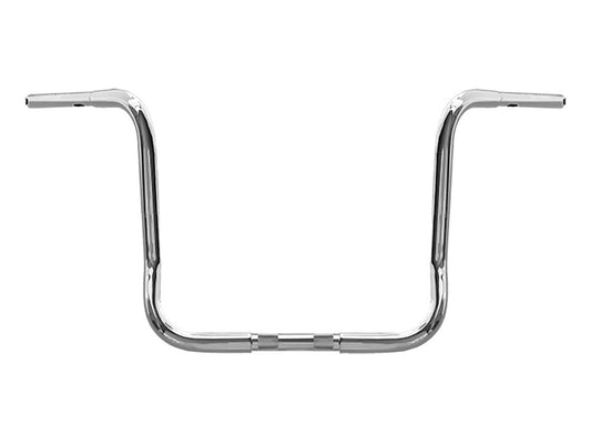 14in. x 1-1/4in. Chubby Bagger Ape Handlebar - Chrome. Fits Ultra Models 1996-2024 and Street Glide 1996-2023
