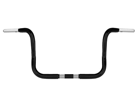 10in. x 1-1/4in. Chubby Bagger Ape Handlebar - Gloss Black. Fits Ultra Models 1996-2024 and Street Glide 1996-2023