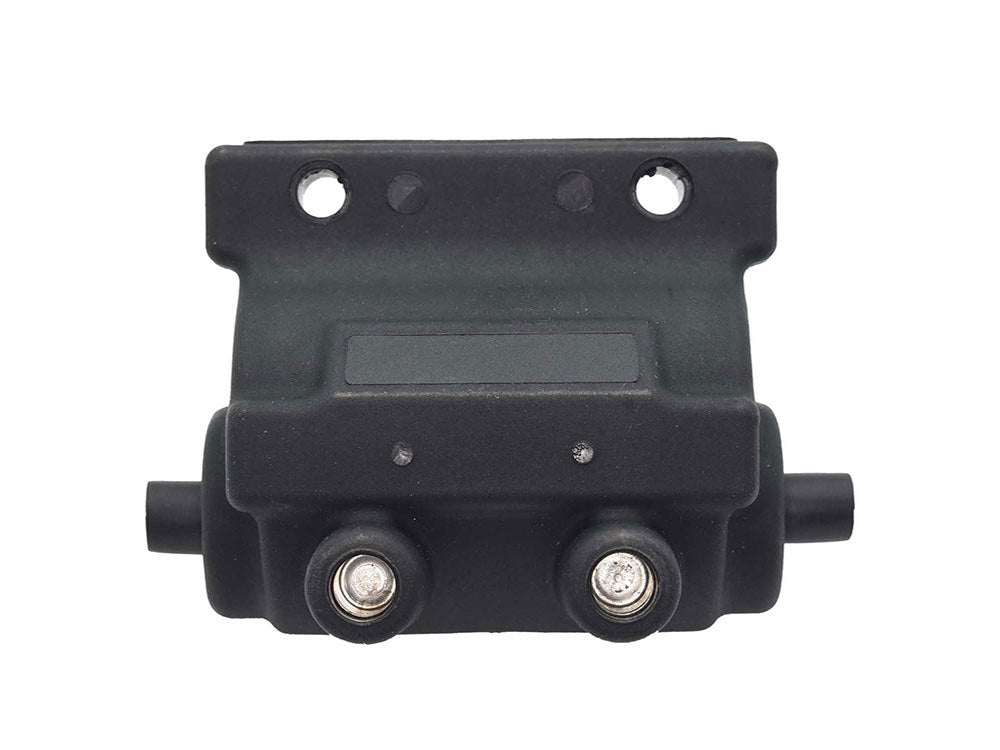 Ignition Coil - Black. Fits Big Twin & Sportster 1965-1998 with Points.
