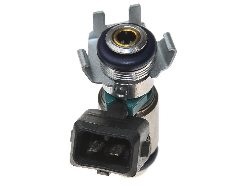 Fuel Injector 5.1g/s EV-1. Fits Touring 2002-2005 & 2008-2016, Dyna 2004-2005, Softail 2001-2005 & 2016-2017, Sportster 2007-2017, V-Rod 2002-2017