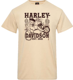 Adelaide Harley-Davidson Western Tee