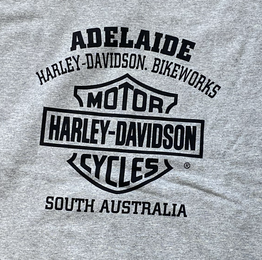 Adelaide Harley-Davidson B&S Zip Hoodie - Grey