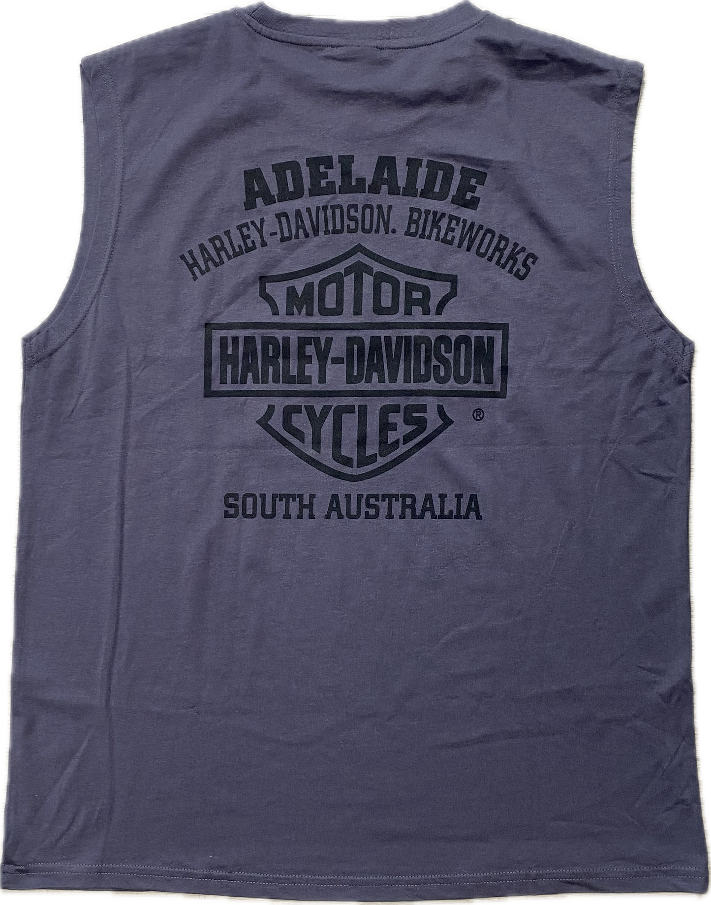 Adelaide Harley-Davidson Muscle Tee - Charcoal