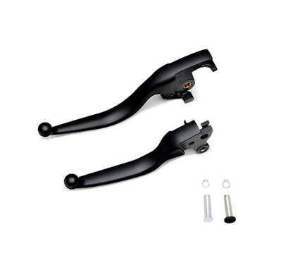 Harley-Davidson Adjustable Hand Control Lever Kit- Black