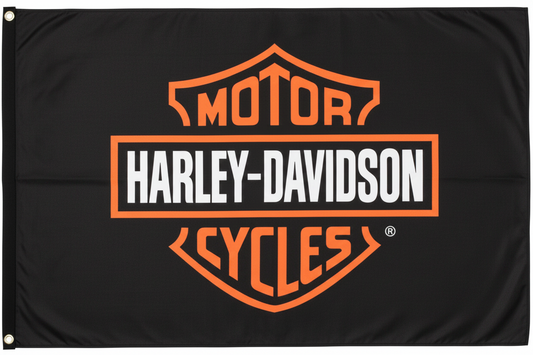 Harley-Davidson Bar & Shield Flag – Large