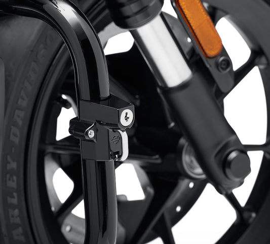 Harley-Davidson Universal Mount Helmet Lock- Black