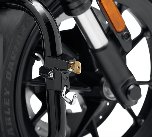 Harley-Davidson Universal Mount Helmet Lock- Black