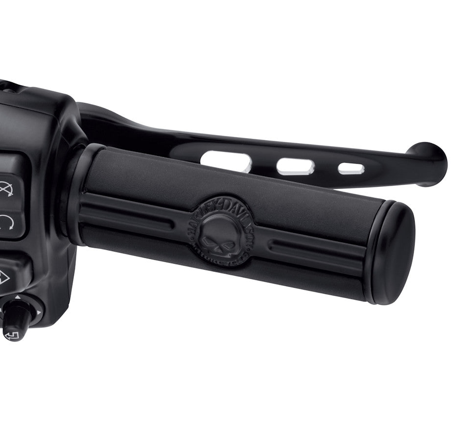 Harley-Davidson Willie G Skull Hand Grips- Black