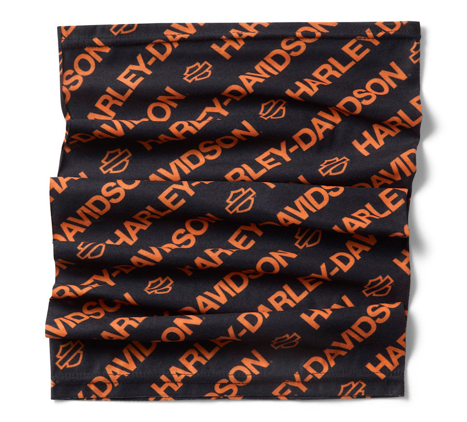 Harley-Davidson TECH Gaiter - Harley Black & Allover print