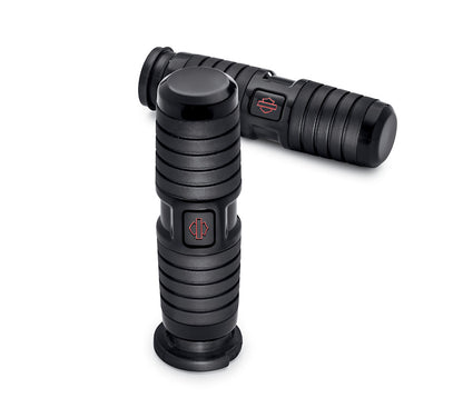 Harley-Davidson Kahuna Hand Grips - Gloss Black