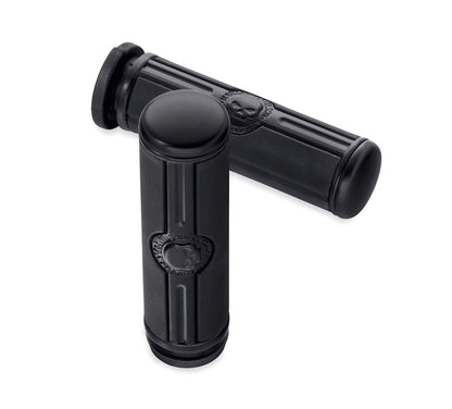 Harley-Davidson Willie G Skull Hand Grips- Black