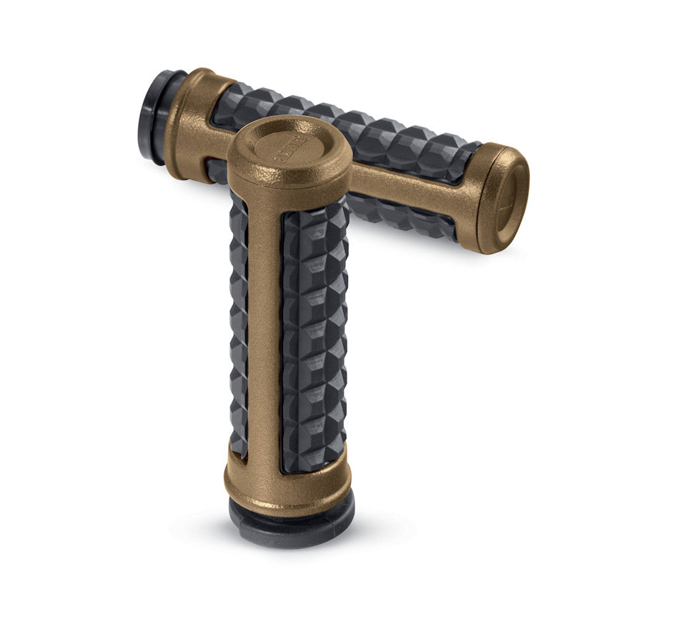 Harley-Davidson Dominion Collection Hand Grips-Bronze