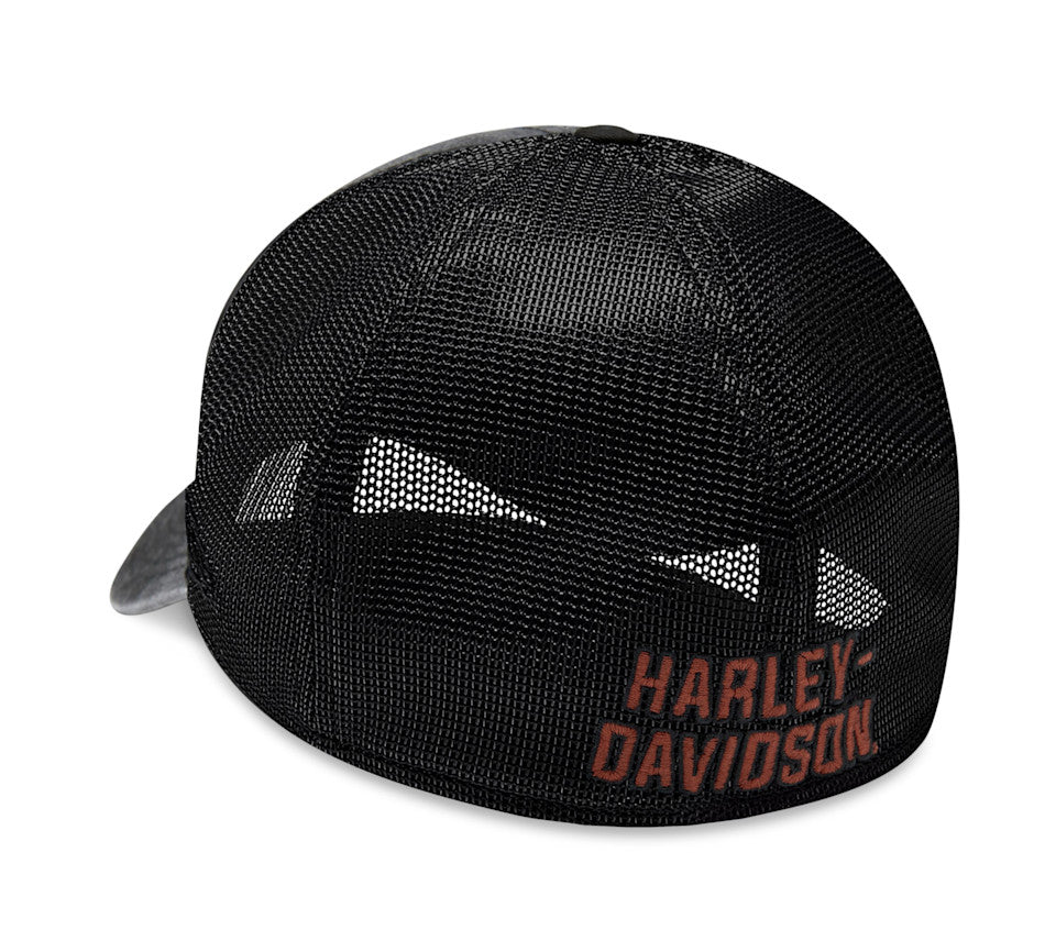 Harley-Davidson Washed Colourblock Fitted 39THIRTY Baseball Hat