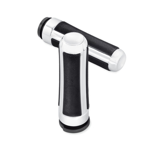 Harley-Davidson Airflow Hand Grips- Chrome