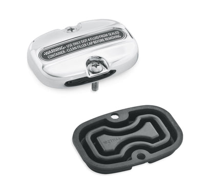 Harley-Davidson Chrome Rear Master Cylinder Cover