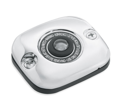 Harley-Davidson Front Brake Master Cylinder Cover-Chrome